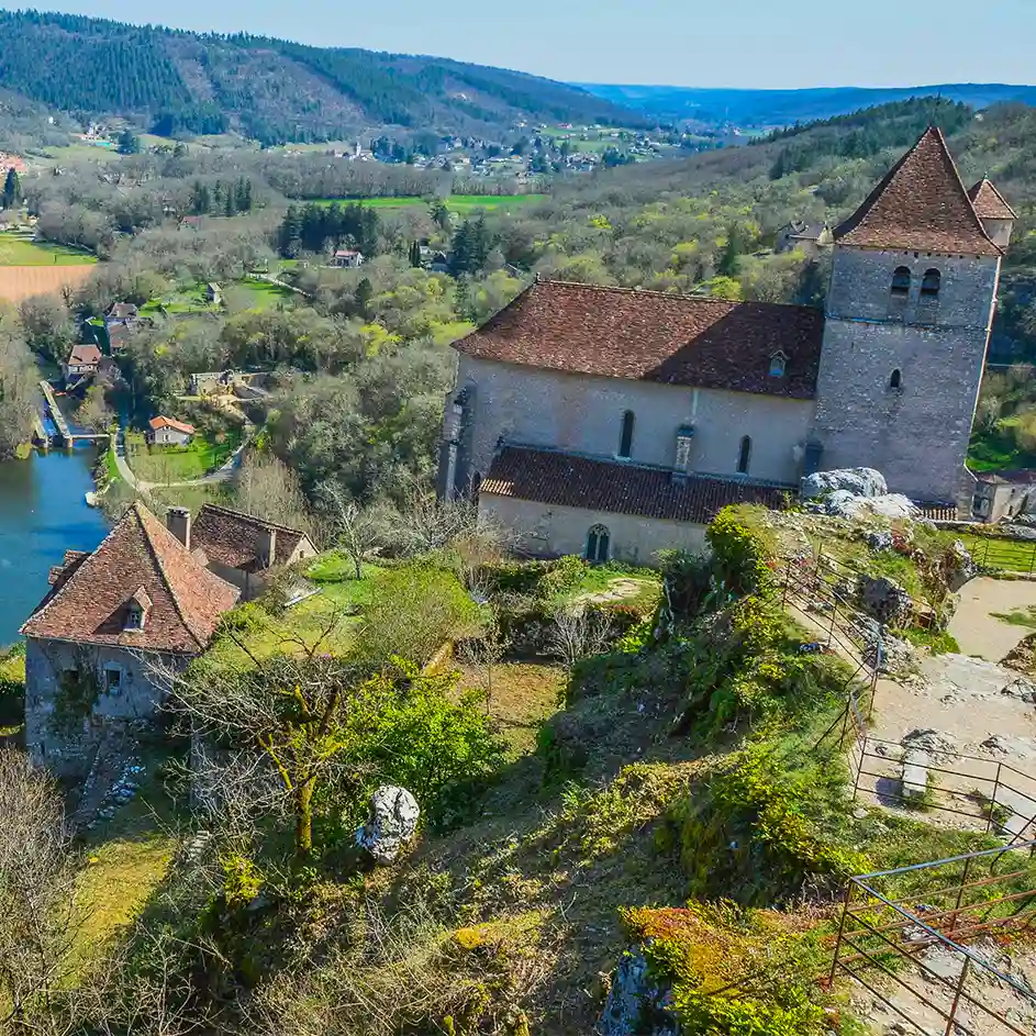 sites paysages visiter saint cirq lapopie