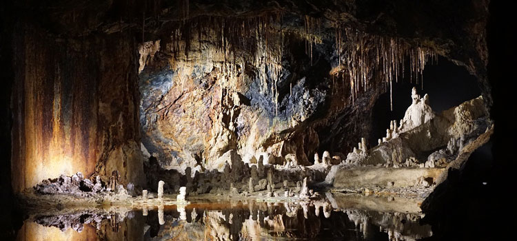 Grotte de Lacave dans le Lot