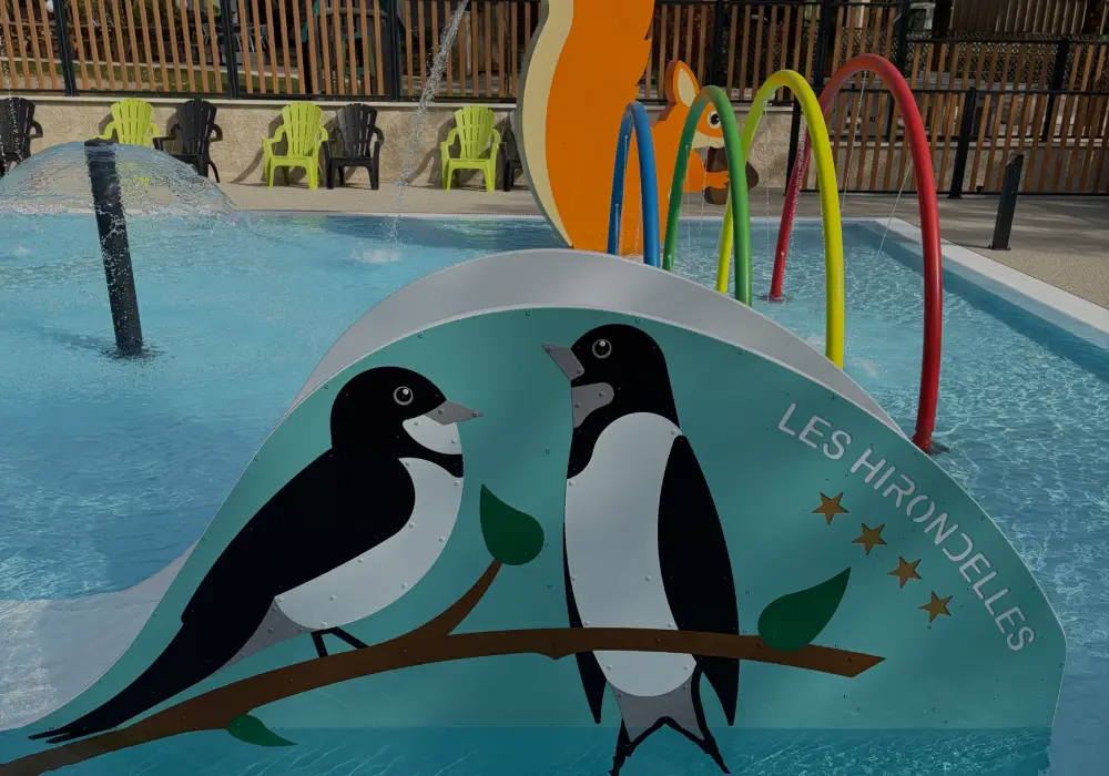 camping lot avec piscine