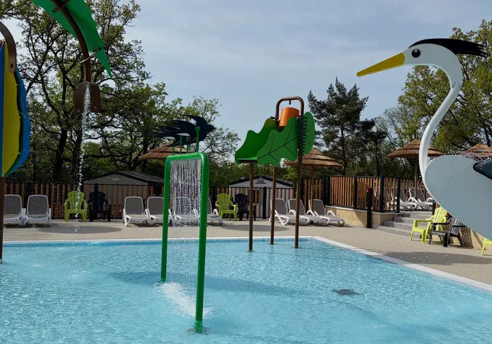 camping lot piscine