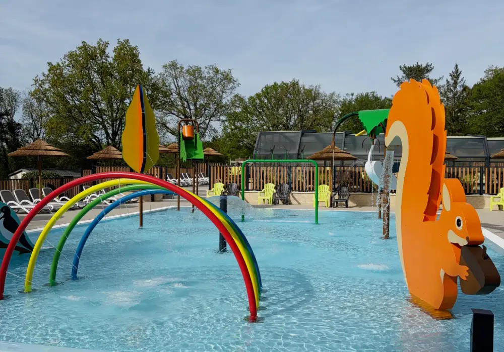 piscine camping lot